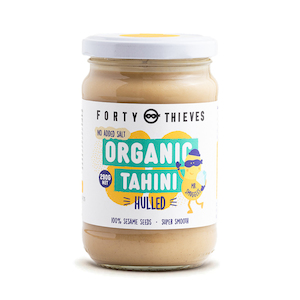 Products: Organic Tahini Hulled - 290g - Forty Thieves Nut Butters