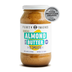 Smooth Almond Butter Jumbo - 500g Forty Thieves