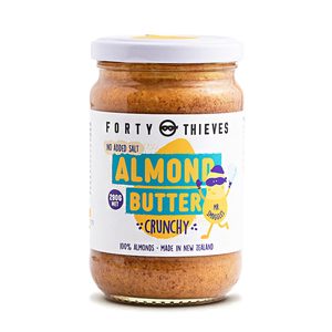 Products: Crunchy Almond Butter - 290g Forty Thieves