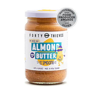 Almond Butter Smooth - 290g Forty Thieves