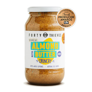 Crunchy Almond Butter Jumbo - 500g Forty Thieves