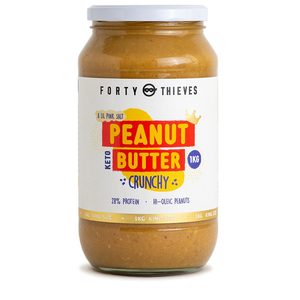 Products: King Size Crunchy Peanut Butter - 1kg Forty Thieves