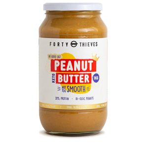 Products: Smooth Peanut Butter King Size - 1kg Forty Thieves