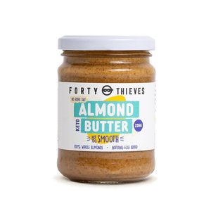 Products: Smooth Almond Butter - 235g Forty Thieves
