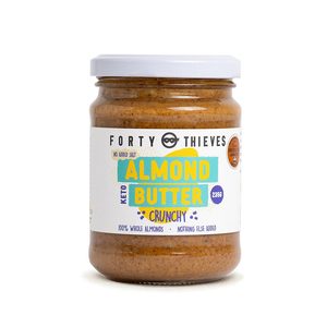 Crunchy Almond Butter - 235g Forty Thieves