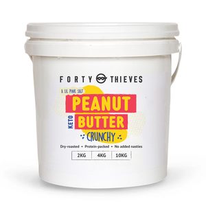 Bulk Peanut Butter Pails 2kg - 4kg - 10kg Forty Thieves