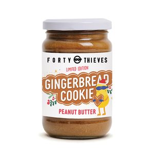 Gingerbread Cookie Peanut Butter - 290g - Forty Thieves Nut Butters