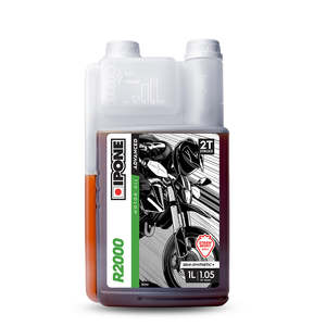 IPONE 2T R2000 RS Semi Synthetic Oil 1L (Strawberry Smell), Made in France (Copy)