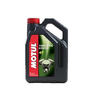Traderunner A5 Bag: MOTUL TWIN SYN 4T 20W50 4L