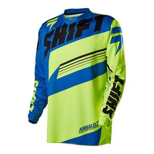 SHIFT ASSAULT Adult MX Jersey - Yellow/Blue