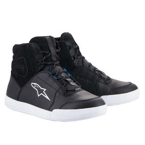 ALPINESTARS Chrome Drystar Shoes - Black/White/Blue