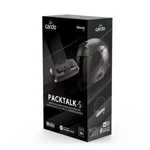 0 021 Cbm: **Cardo Packtalk-S - for Shoei Gen 3 Helmets - Single