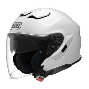 0 03 Cbm: Shoei J-Cruise Lum Open Face Helmet - WHITE