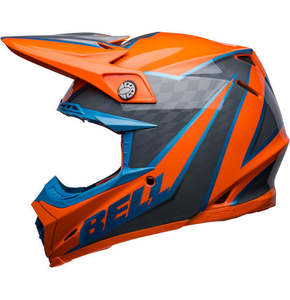 **BELL Moto-9S FLEX Sprite Gloss Orange/Grey