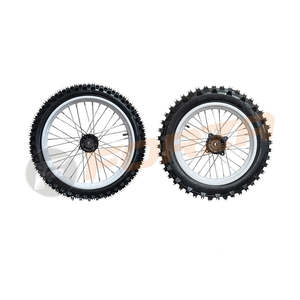 FORZA Aftermarket 17 inch & 14 inch Disc Steel Wheel Set with Tyre & Tube