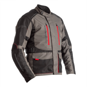 0 06 Cbm: RST ATLAS CE TEXTILE JACKET - Grey/Red