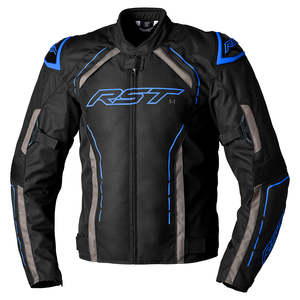 0 06 Cbm: RST S-1 CE TEXTILE JACKET - Black/Grey/Blue