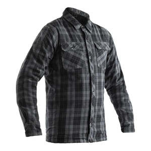RST LUMBERJACK KEVLAR LINED CE TEXTILE SHIRT - Pinstripe Grey