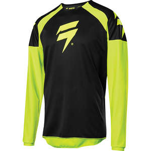 SHIFT WHIT3 LABEL RACE Adult MX Jersey - Flo Yellow