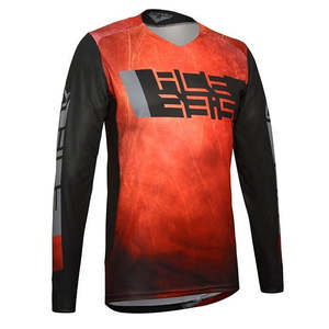 Jerseys: Acerbis Outrun Red/Black MX Jersey - M