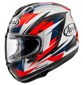 **Arai RX-7V EVO Adult Road Helmet (made in Japan) - Rush Red