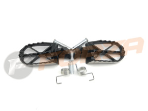 FORZA FMX 140 140R 140BF 150F 230F Pro Stainless Steel Foot Pegs (Pair w/Spring)