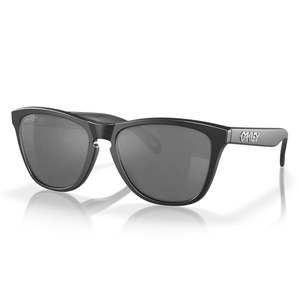 Casual Gear: OAKLEY Frogskins Sunglasses - Matte Black Frame w PRIZM Black Polarised Lens