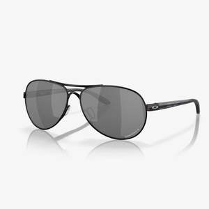 Oakley Sunglasses: **OAKLEY Feedback Sunglasses - Polished Black w PRIZM Black Polarized Lens