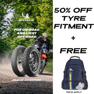 MICHELIN 21 inch Radial 54V Anakee 3 TL/TT Front Adventure Tyre 90/90-21