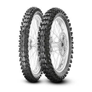 **PIRELLI SCORPION MX32 MID SOFT 21 & 19 inch TYRE SET DEAL - 20% less RRP
