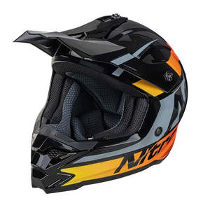 *NITRO 710 Youth MX Helmet - Black/Red/Yellow