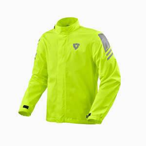Two Stars Copy: *REV'IT Cyclone 4 H2O Neon Yellow Rain Jacket