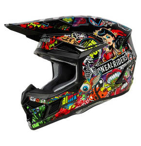 Two Stars Copy: *ONEAL 3Series CRANK Youth MX Helmet - ECE 22.06