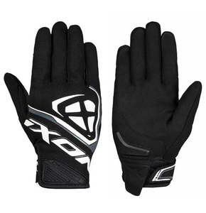 Gloves: IXON HURRICANE Lightweight Roadster Adult Gloves - Black/White