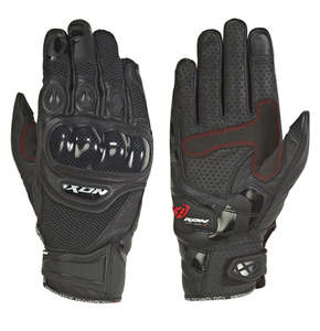 IXON RS RECON AIR Lightweight Roadster Adult Gloves - Black