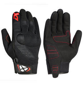 Gloves: IXON RS DELTA Lightweight Roadster Adult Gloves - Black/Red/White
