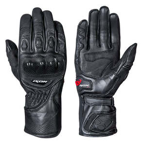 IXON RS CIRCUIT-R Sport Leather Adult Gloves - Black