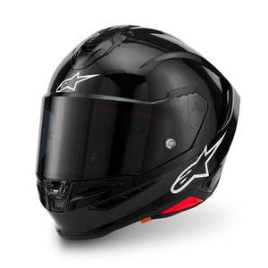 *ALPINESTARS Supertech R7 Solid Road Helmet - Gloss Black