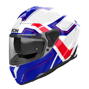 0 03 Cbm: **AIROH Spark 2 - Graphics - Gloss Blue/Red