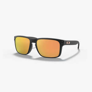 **OAKLEY Holbrook Sunglasses - Matte Black w PRIZM Rose Gold