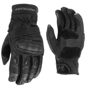 Traderunner A4 Bag: MOTODRY Roadster Leather Adult Gloves