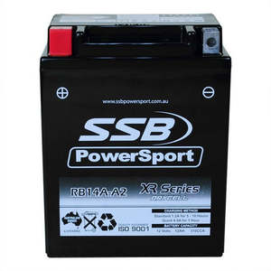 **SSB Motorcycle And Powersports Battery - RB14A-A2 (YB14A-A2)