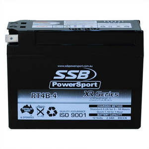 **SSB Motorcycle And Powersports Battery - RT4B-4 (YT4B-BS)