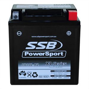 **SSB Motorcycle And Powersports Battery - RB10L-A2 (YB10L-A2)