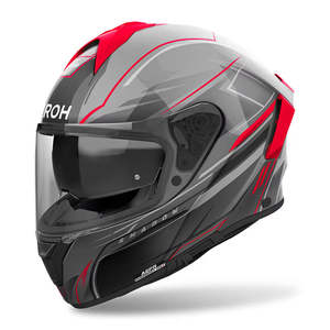 **AIROH Spark 2 - Graphics - Gloss Red