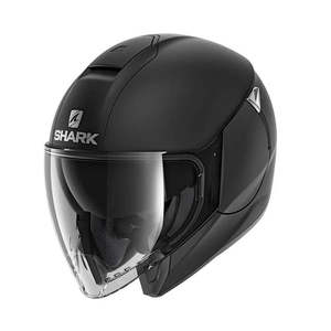 SHARK Citycruiser Blank Open Face Road Helmet - Matte Black