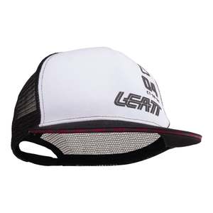 Whats Hot 1: Leatt Trucker Cap - White / Black