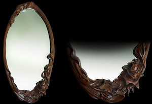 Products: Rose mirror Fossil Studios