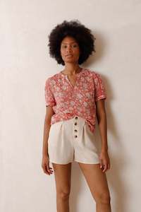 Indie & Cold Detailed Sleeve Shirt