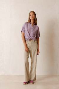 Pants: Indi & Cold Straight Leg Rustic Pant